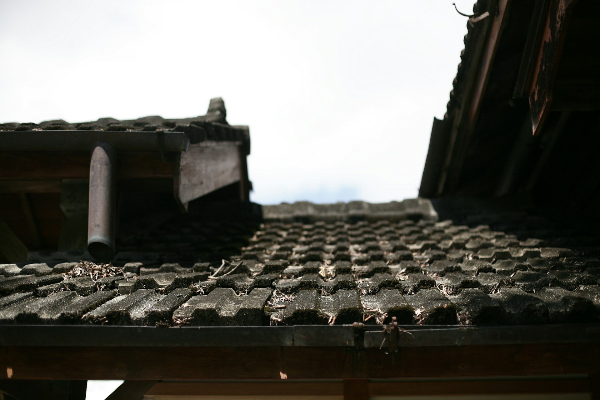 roof debris
