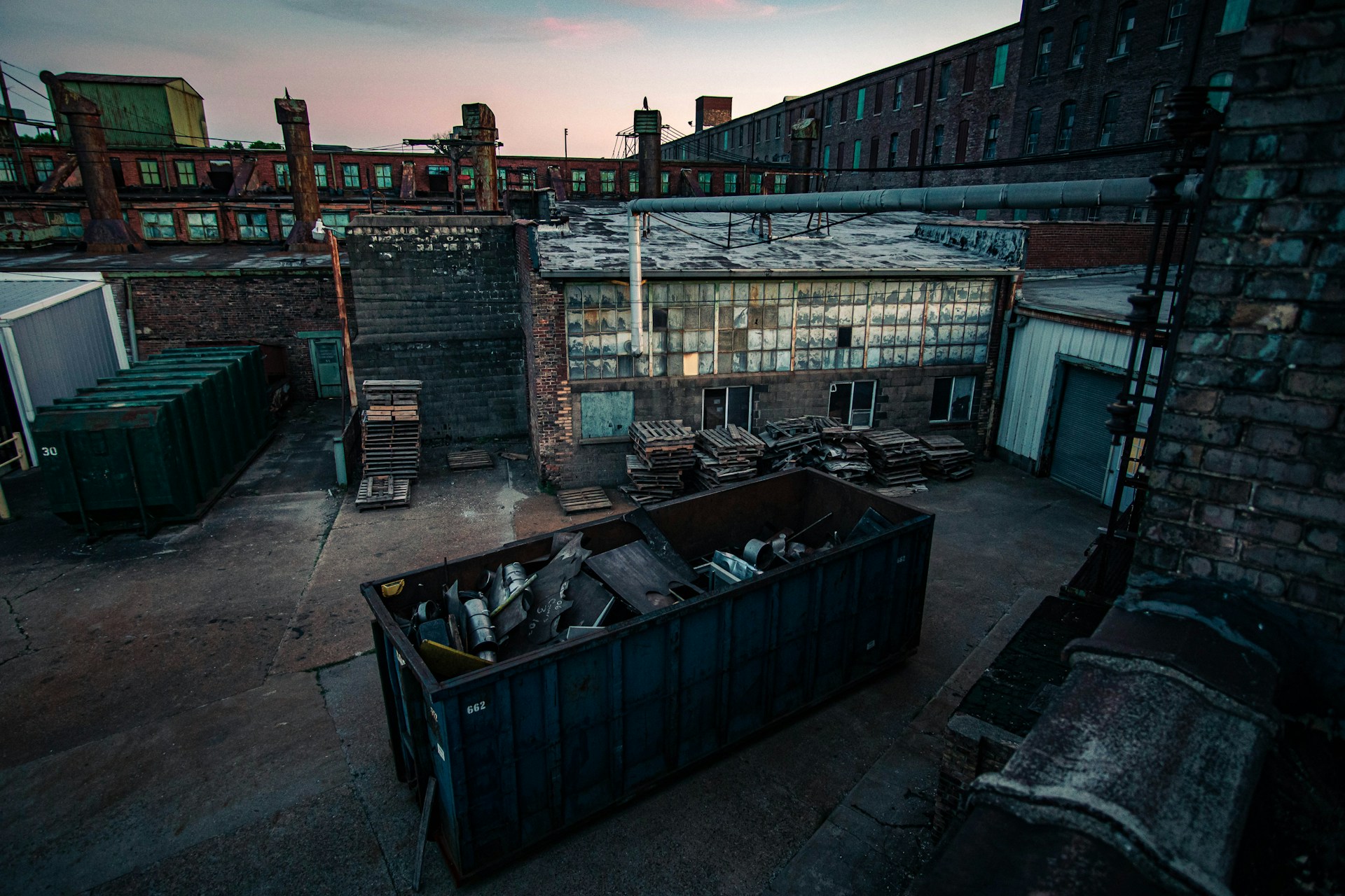 dumpster for roofing